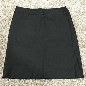 Black Linen Skirt from Banana Republic